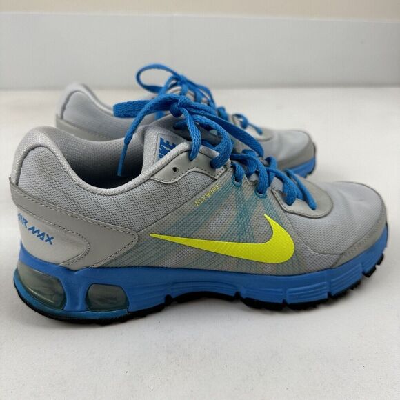 Nike Max Run Lite 3 Women's Running Shoes 488167-006 Size 6.5 Aqua Yellow Grey - Picture 7 of 12